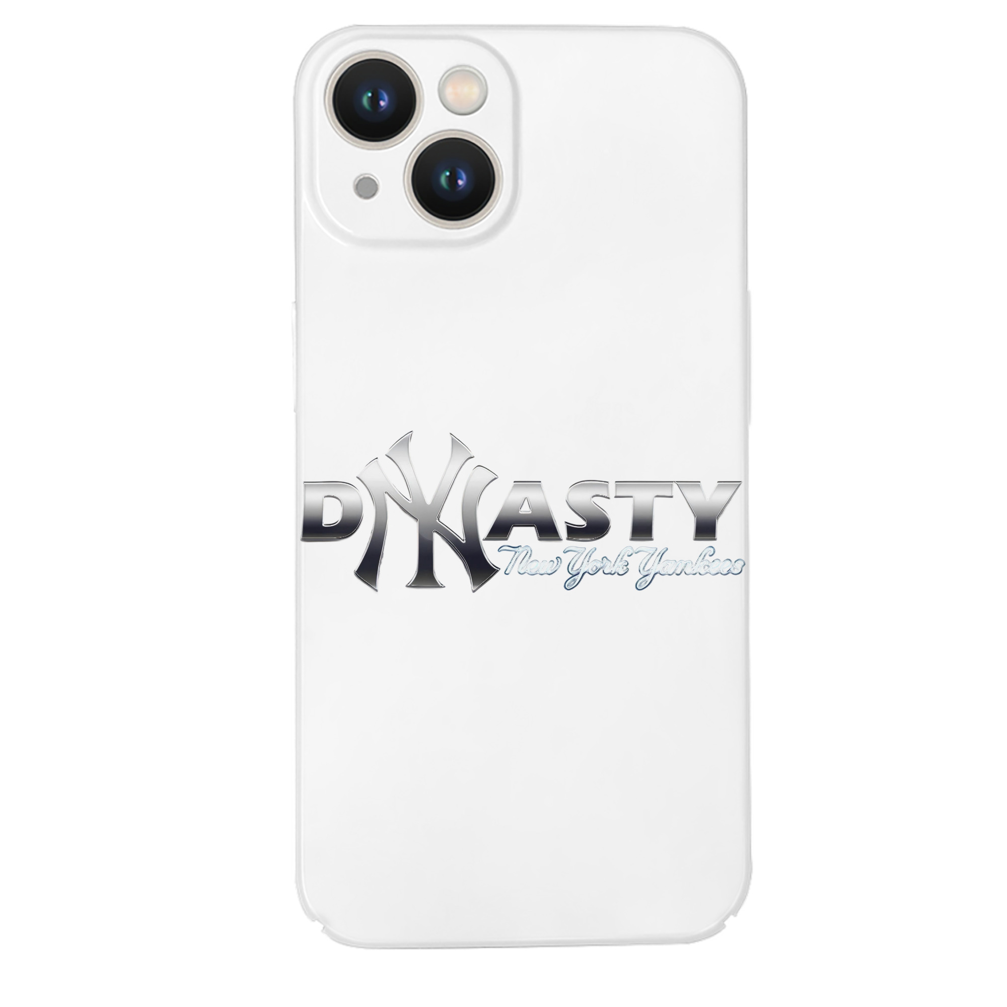 New York Yankees Dyasty IPhone 14 Series Full-Cover Hard Case – Shockproof With Raised Camera Protection – Precise Cutouts, Wireless Charging Compatible – Durable, Anti-Yellowing, Easy To Clean